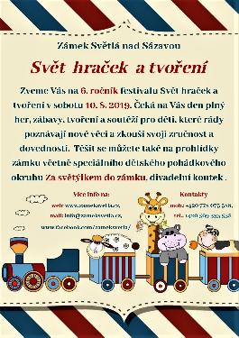 Dtsk festival Svt hraek a tvoen zmek Svtl - www.webtrziste.cz