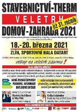 31. veletrh STAVEBNICTV-THERM-DOMOV-ZAHRADA 2021 - www.webtrziste.cz
