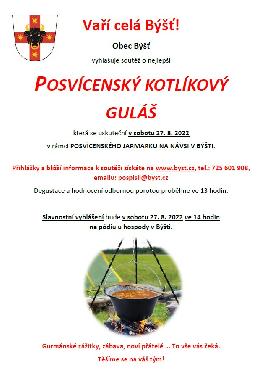 Sout ve vaen Posvcenskho kotlkovho gule - www.webtrziste.cz