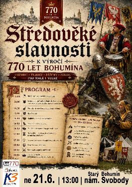 St�edov�k� slavnosti k v�ro�� 770 let - www.webtrziste.cz