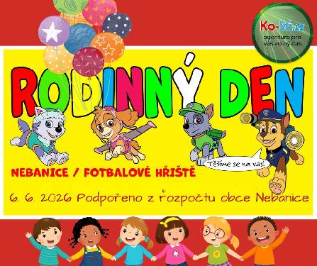 Rodinn� den Nebanice 2026
